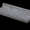 Oud Hollandse traptreden L-vorm 100x40x15cm antraciet