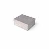 Oud Hollandse halve traptreden massief 50x40x20cm lichtgrijs