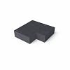 Oud Hollandse hoek traptrede binnen 90° antraciet 37x15cm