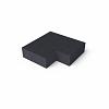 Oud Hollandse hoek traptrede binnen 90° carbon 37x15cm