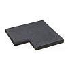 Oud Hollandse zwembadrand 100x100x5 HOEK carbon