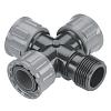 Gardena 2751 ventiel-T-stuk 1"bd x1"