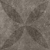 VTwonen Solostone keramiek 70x70x3,2cm Hormigon Flower Antra