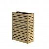 Bloembak Flux 90 Excellent, 70x30x90cm, groen geïmpregneerd.