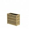 Bloembak Flux 60 Excellent, 70x30x60cm, groen geïmpregneerd.