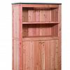 Buitenkeuken dubbel 168 Excellent, 168x109x56cm (HxBxD) met 3 schappen en deuren, onbehandeld.