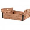Douglas Zandbak Roy met deksel/zitbank 120x120x30 cm