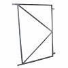 Stalen poortframe verz. 110x155cm verstelbaar