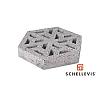 Oud Hollandse ECO-tegel 37,5x37,5x7cm lichtgrijs
