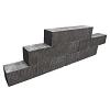 Redsun Block Stone Small 60x12x12cm Black