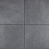 Trippel T 80x80x4 Zwart/Grijs gen