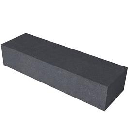 Oud Hollands zitelement recht 200x60x40cm antraciet