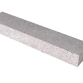 Oud Hollandse biels met facet 100x20x12cm lichtgrijs
