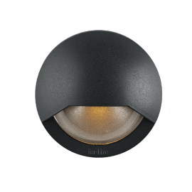 In-Lite muurspotje LED Blink dark 12V/1W (dark grey)