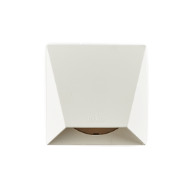 In-Lite muurspotje WEDGE white/12V/1W