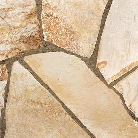 Florida Yellow kwartsiet flagstones 2-4cm dik