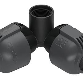 Gardena 2764 L-stuk 25 mm x 3/4''- binnendraad