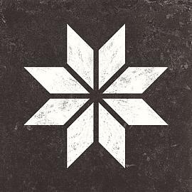 VTwonen Solostone keramiek 70x70x3,2cm Belgian Stone Star White