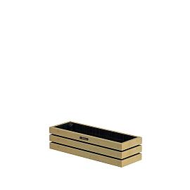Mini bloembak Elan 60 Excellent, 60x20x15cm, groen geïmpregneerd.