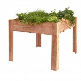 Douglas minigarden op poten 100x100x80 cm, onbehandeld