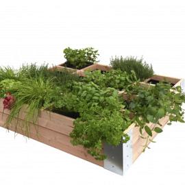 Douglas minigarden vierkante meter 100x100x20 cm, onbehandeld