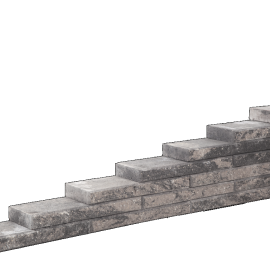 Redsun Line block Matterhorn 55x20x6 cm