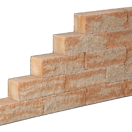 Redsun Combi wall Mont Blanc 30x10x10cm
