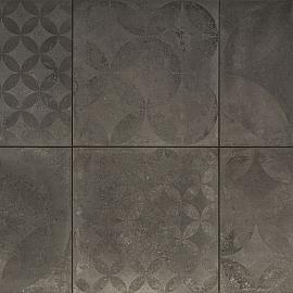 Keramische tegel 60x60x3cm Concrete Graphite Decor