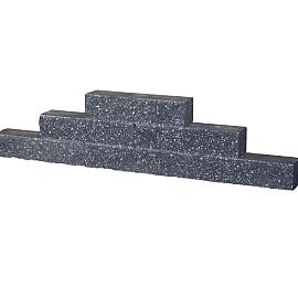 MBI Splitblok Noors Antraciet 38x9x9cm