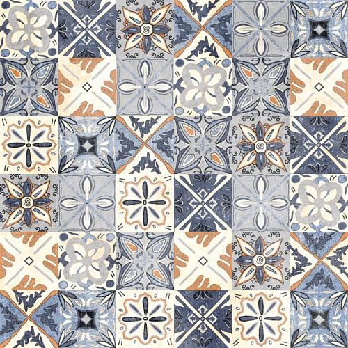 GeoCeramica® DueDecora Multicolor 60x60x4cm