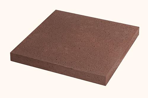 Oud Hollandse tegel 100x100x5cm gewapend roodbruin