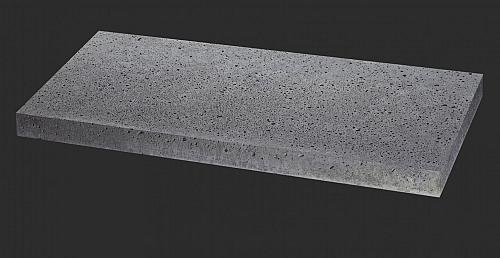 Oud Hollandse tegel gewapend 100x20x5cm antraciet