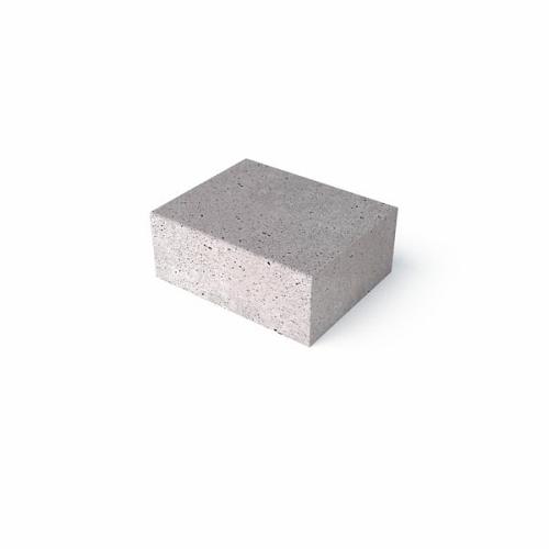 Oud Hollandse halve traptreden massief 50x40x20cm lichtgrijs