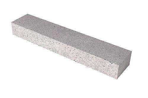 Oud Hollandse biels met facet 100x20x12cm lichtgrijs
