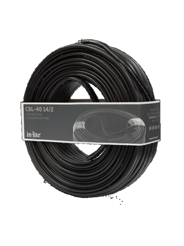 In-Lite kabel 14/2-40 mtr. max 250W
