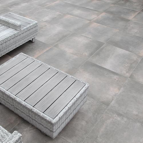Keramische tegel Solido Ceramica Metal Oxide 60x60x3cm