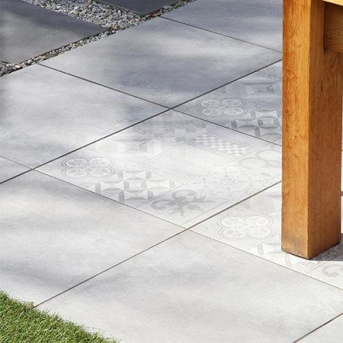 Keramische tegel Solido 80x80x3cm Unic Smoke