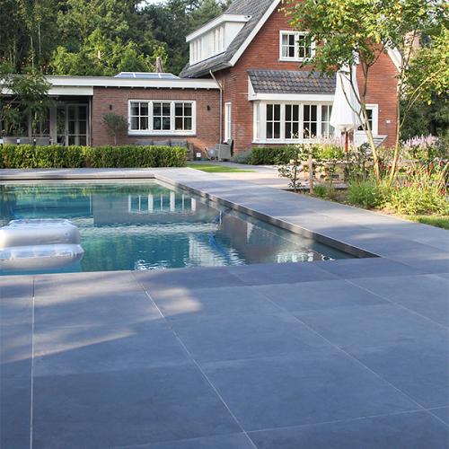 Keramische tegel Solido 80x80x3cm Unic Carbon