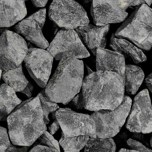 Basalt brokjes zwart 32-56 mm (20kg zak)