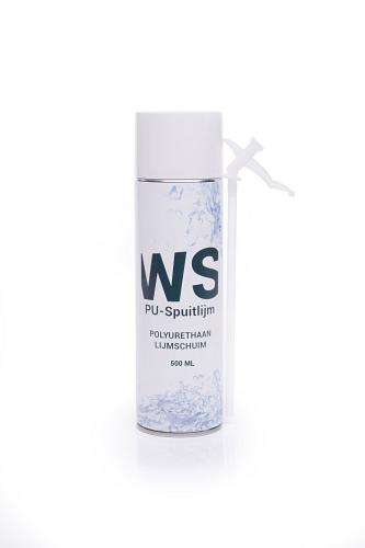 WS PU-Spuitlijm 500 ml met rietje
