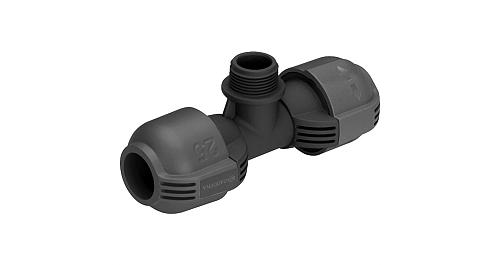 Gardena 2787 T-stuk 25mm x 25mm x 3/4" bu.dr.