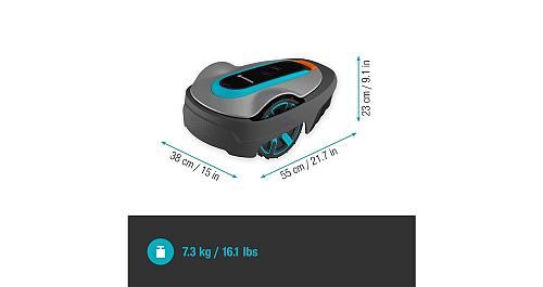 Gardena 15010 Robotmaaier SILENO city 600 m2
