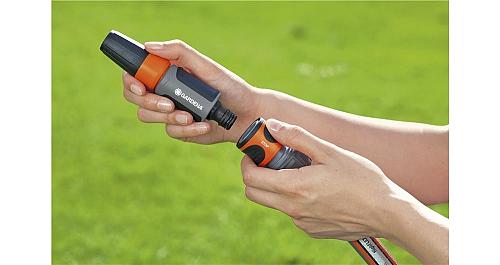 Gardena 2914 slangstuk met waterstop 3/4"