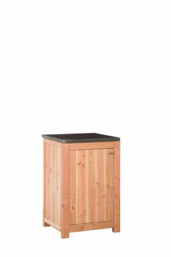 Buitenkeuken enkel 90 Excellent, 90x61,5x56cm (HxBxD) met schap en deur, onbehandeld.