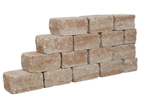 Redsun Combi wall Mont Blanc 20x20x7,5 cm