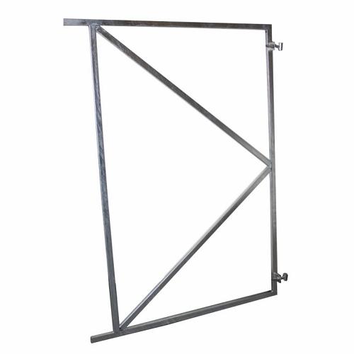 Stalen poortframe verz. 110x155cm verstelbaar
