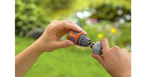 Gardena 18279 Slangstuk+waterstop 1/2" - 5/8"