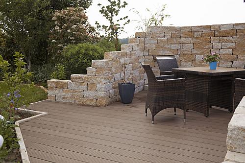 Redsun Combi wall Mont Blanc 50x20x15 cm