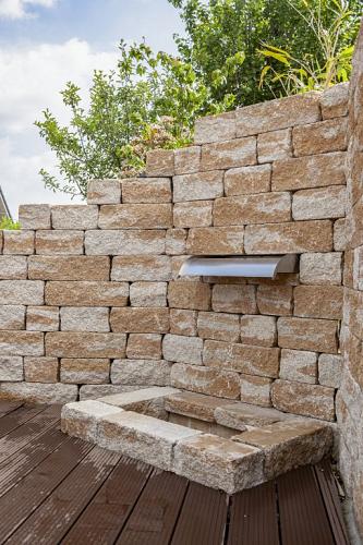 Redsun Combi wall Mont Blanc 50x20x15 cm