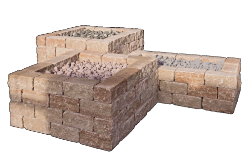 Redsun Combi wall Sierra Nevada 30x15x12cm